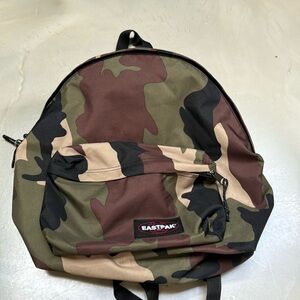 Eastpak camo backpack